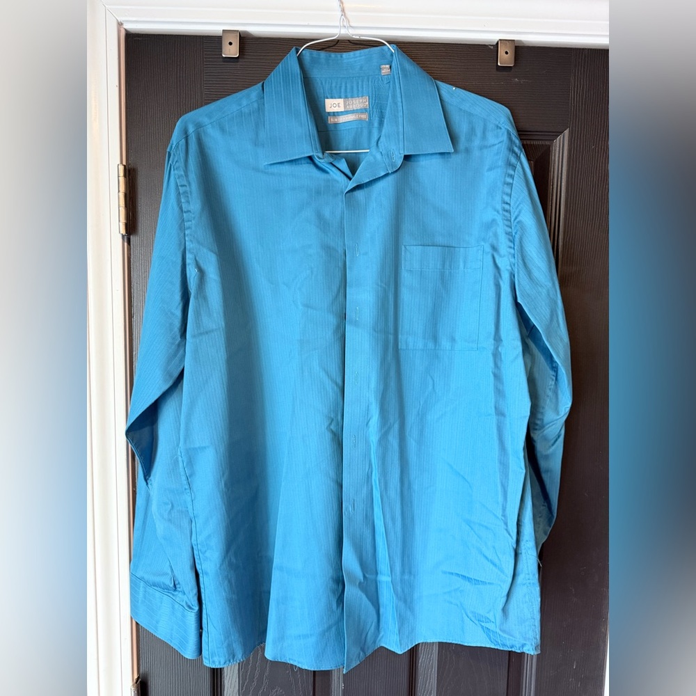 Joseph Abboud Teal Dress Shirt